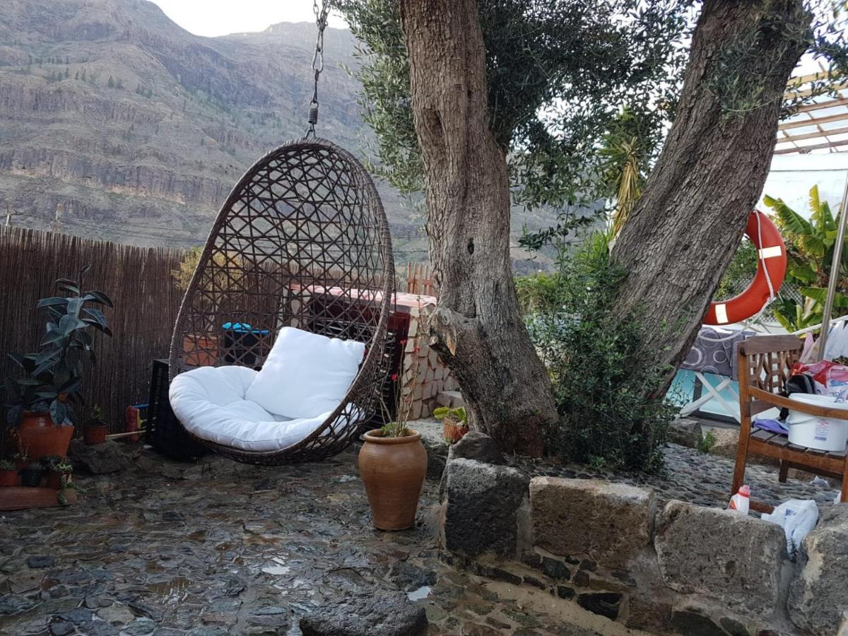 فيلا Casa Agustin Pool 27 ºc Fátaga المظهر الخارجي الصورة