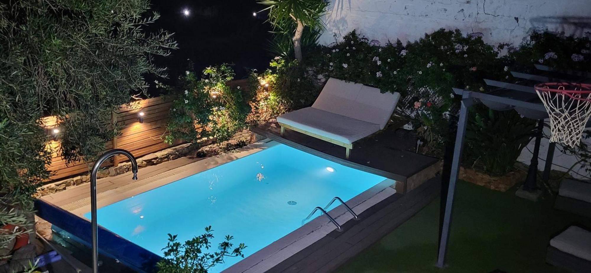 فيلا Casa Agustin Pool 27 ºc Fátaga المظهر الخارجي الصورة