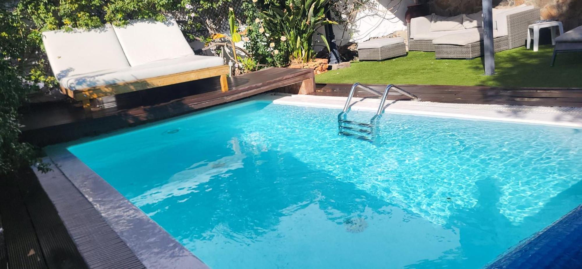 فيلا Casa Agustin Pool 27 ºc Fátaga المظهر الخارجي الصورة