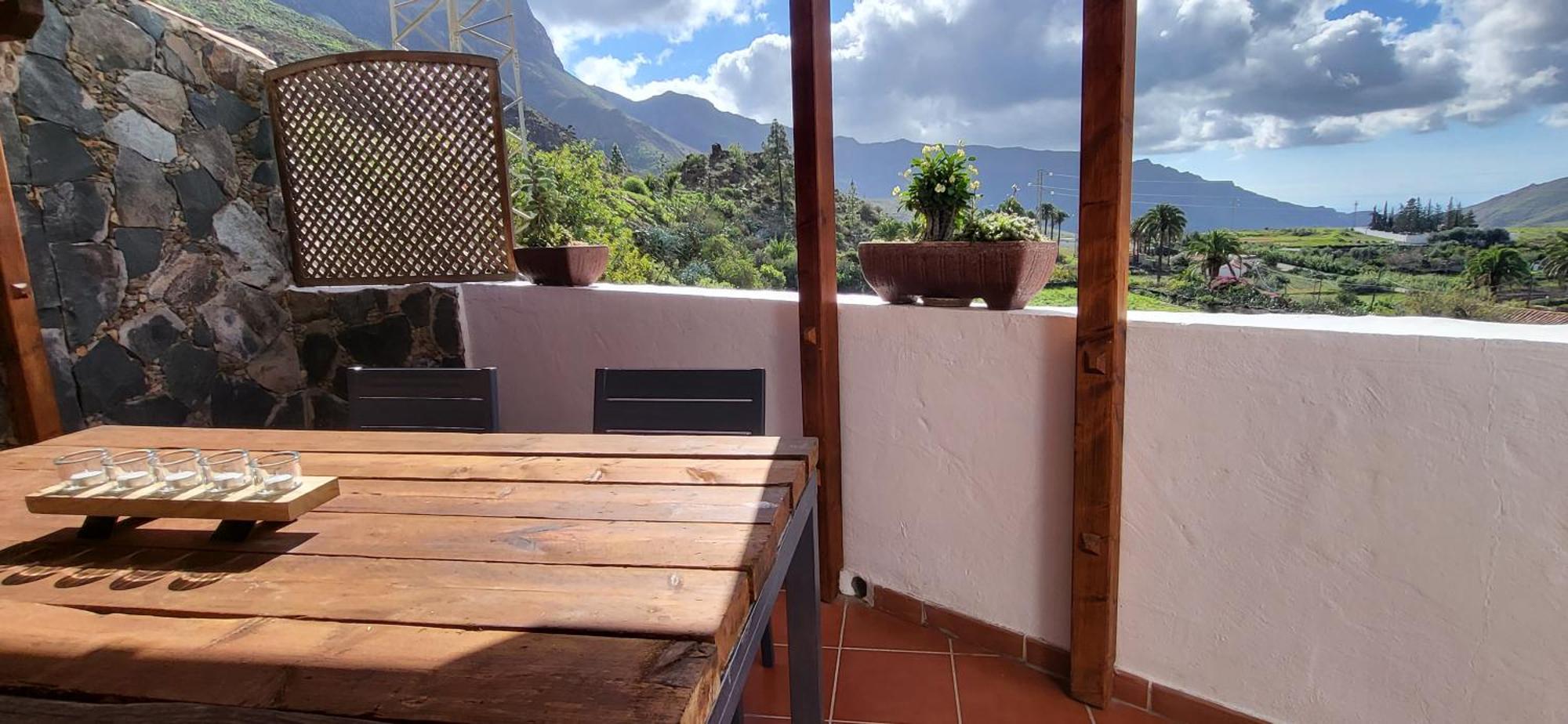 فيلا Casa Agustin Pool 27 ºc Fátaga المظهر الخارجي الصورة
