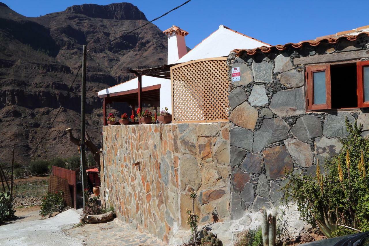 فيلا Casa Agustin Pool 27 ºc Fátaga المظهر الخارجي الصورة