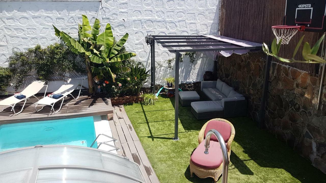 فيلا Casa Agustin Pool 27 ºc Fátaga المظهر الخارجي الصورة