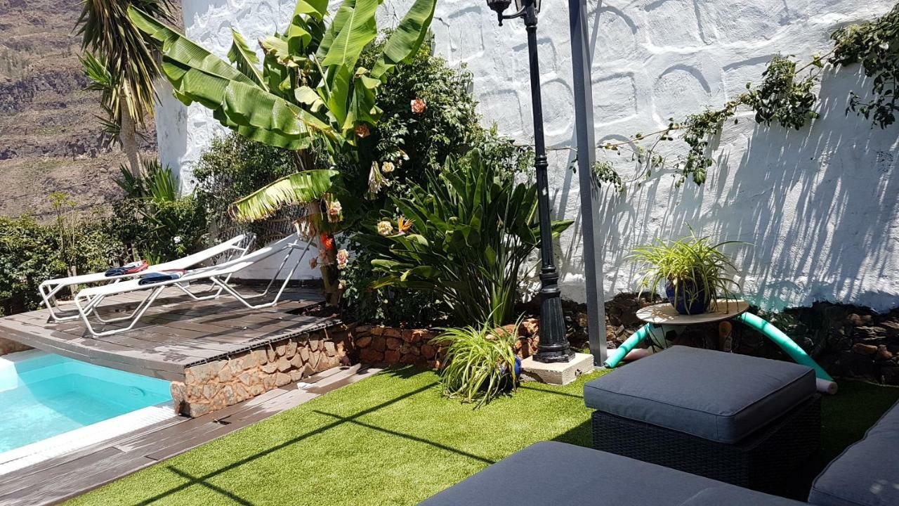 فيلا Casa Agustin Pool 27 ºc Fátaga المظهر الخارجي الصورة
